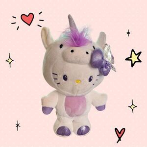 Hello Kitty unicorn plush